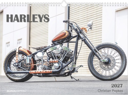 Harleys 2027 wandkalender - harleys,