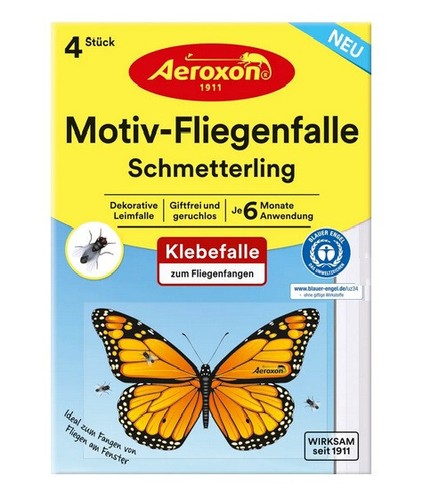4er aeroxon motiv fliegenfalle - 4er, motiv-fliegenfalle