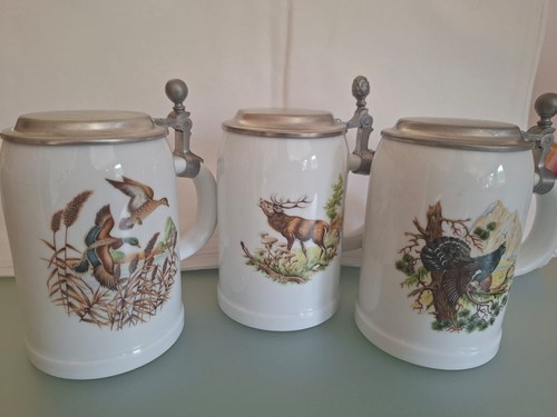 Bierkrüge mit jagdmotiven - 3,