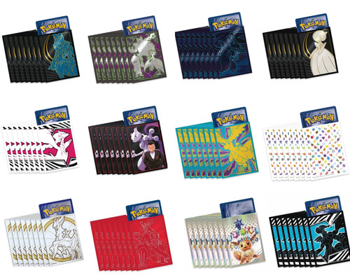 Pokemon etb sleeves 65 - etb,