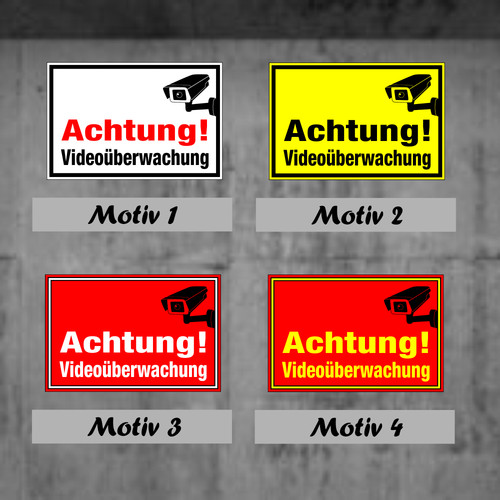 Schild achtung - ,