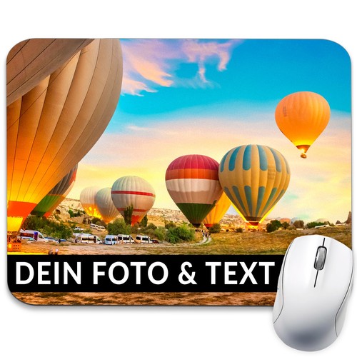 Mauspad mit foto motiv - mit,