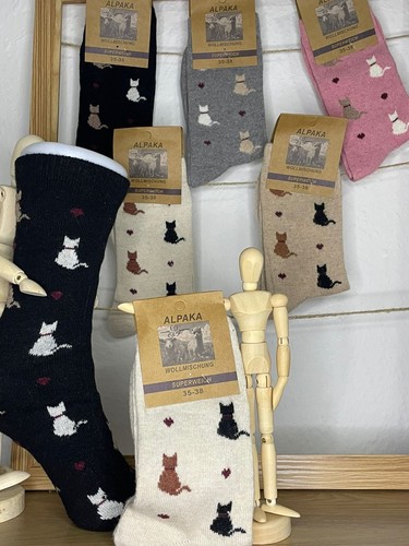 Bunte motiv socken alpaka - bunte,