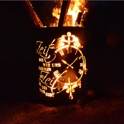 Feuertonne aus ölfass - aus, –