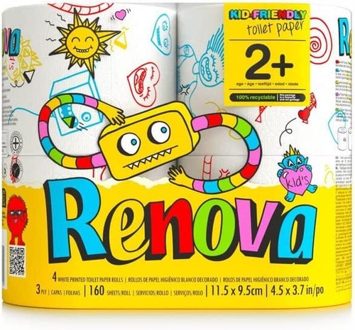 Toilettenpapier renova kids - toilettenpapier,