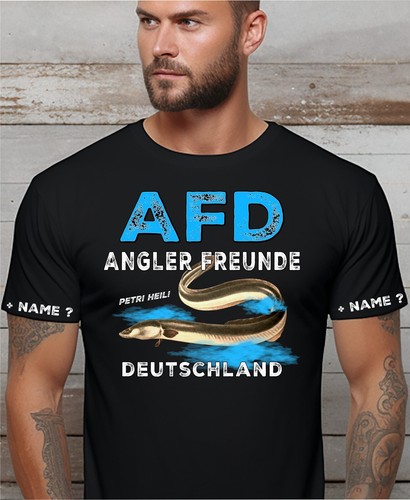 Afd deutschland anglershirt - deutschland,